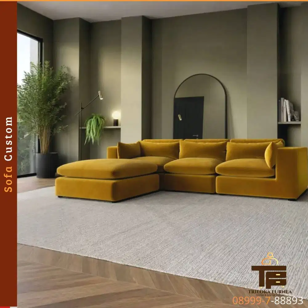Sofa Custom Premium Nyaman Cocok Buat Semua Ruangan
