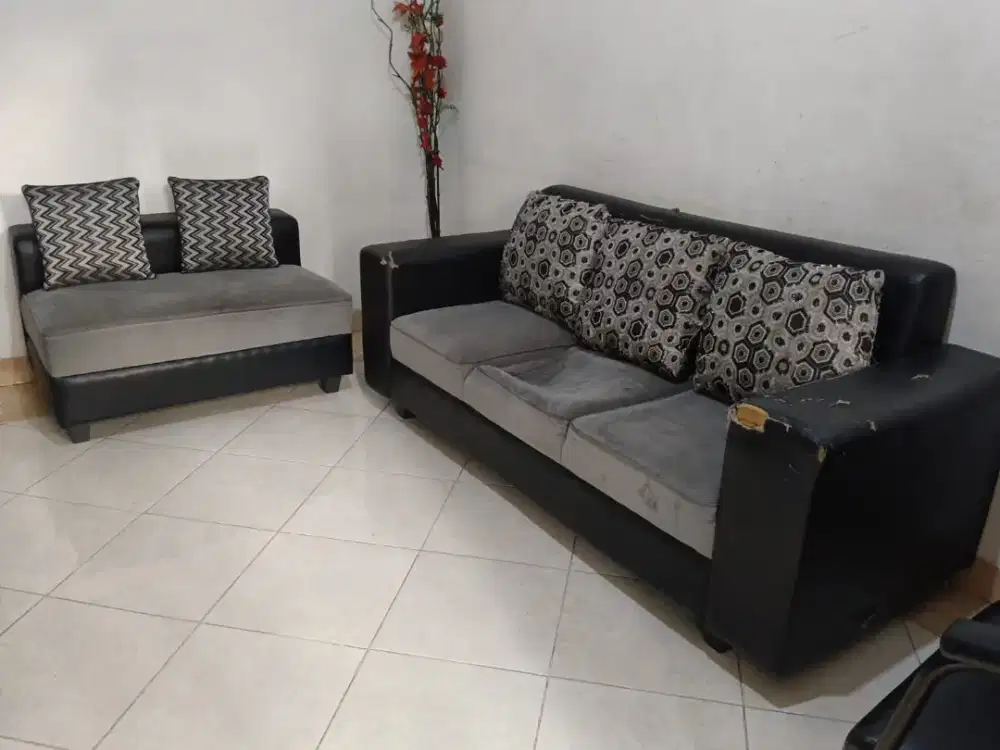 Jual  Sofa  L minus pemakaian