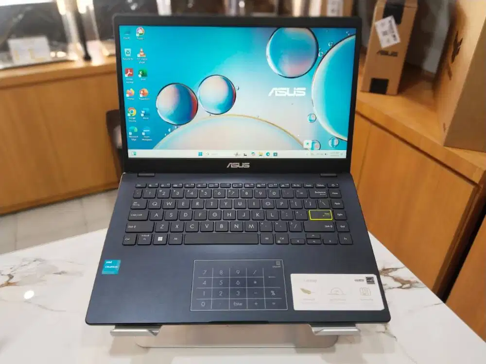 LAPTOP ASUS E410KA CELERON N4500/RAM 4GB/SSD 512GB+MMC 64GB/14 INCH