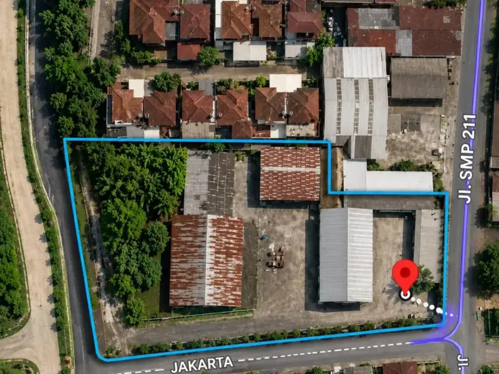 Dijual Tanah Komersil di Srengseng  Sawah Jagakarsa Jakarta Selatan