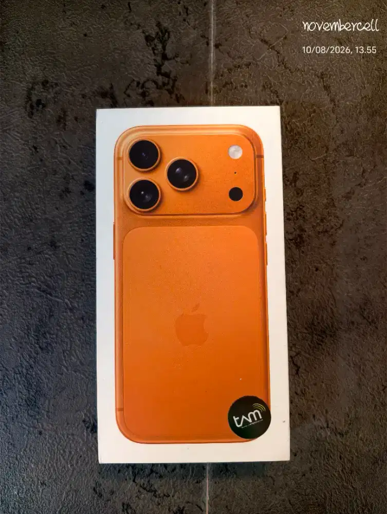 iphone 17 pro 256GB cosmic orange new segel