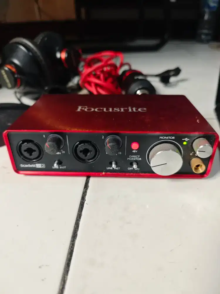 Jual Focusrite Scarlet 2i2 2nd Gen