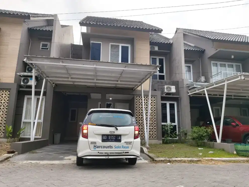 Rumah Minimalis Siap Pakai di Cluster Elite Gentan Solo