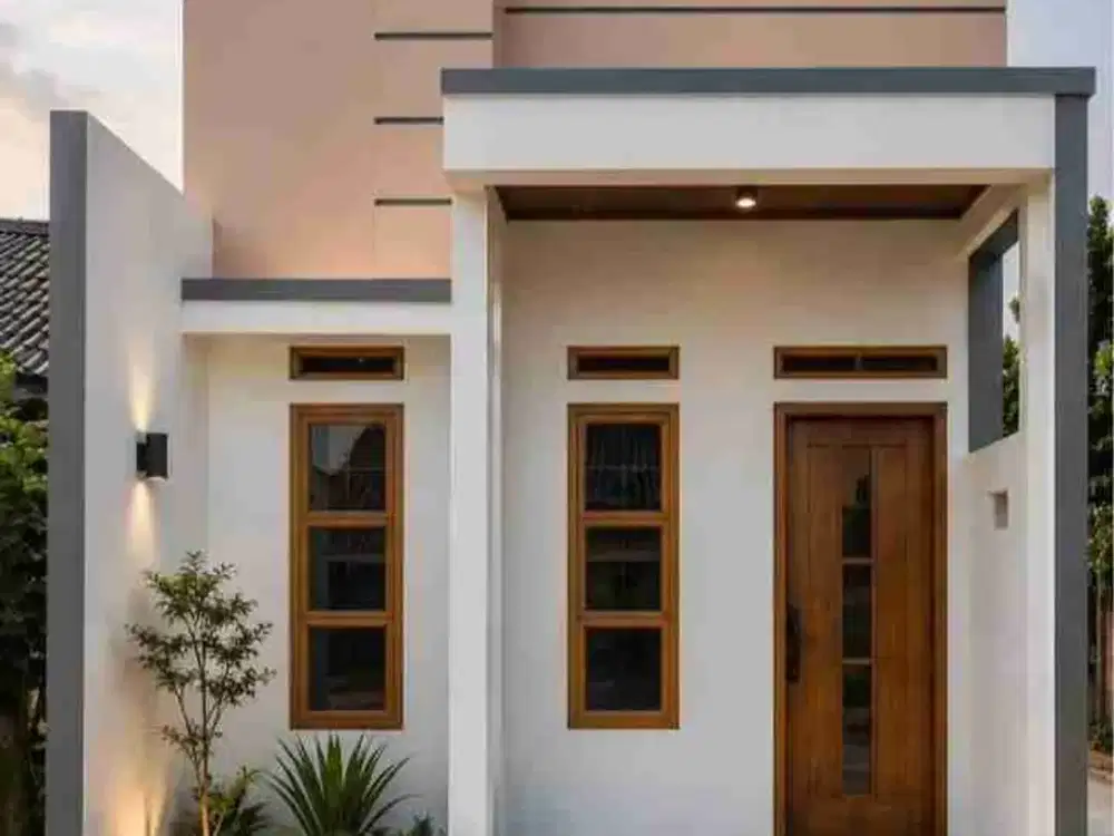 Di jual rumah baru minimalis permanen