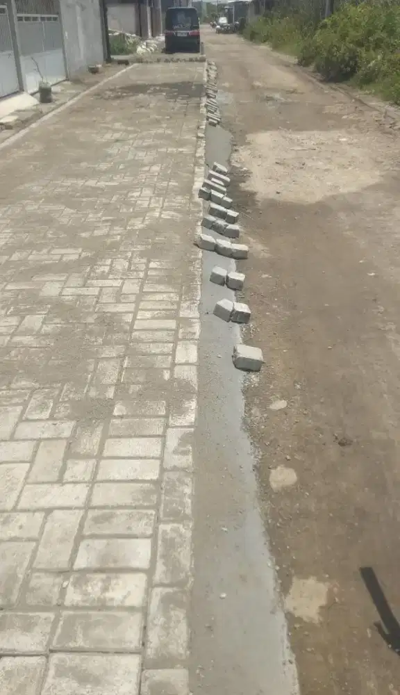 Pasang paving stone ahlinya pasang