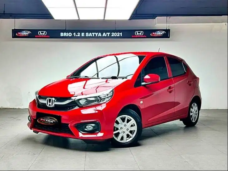 KM Low Honda Brio E 2021 Matic at Istimewa #JRK#
