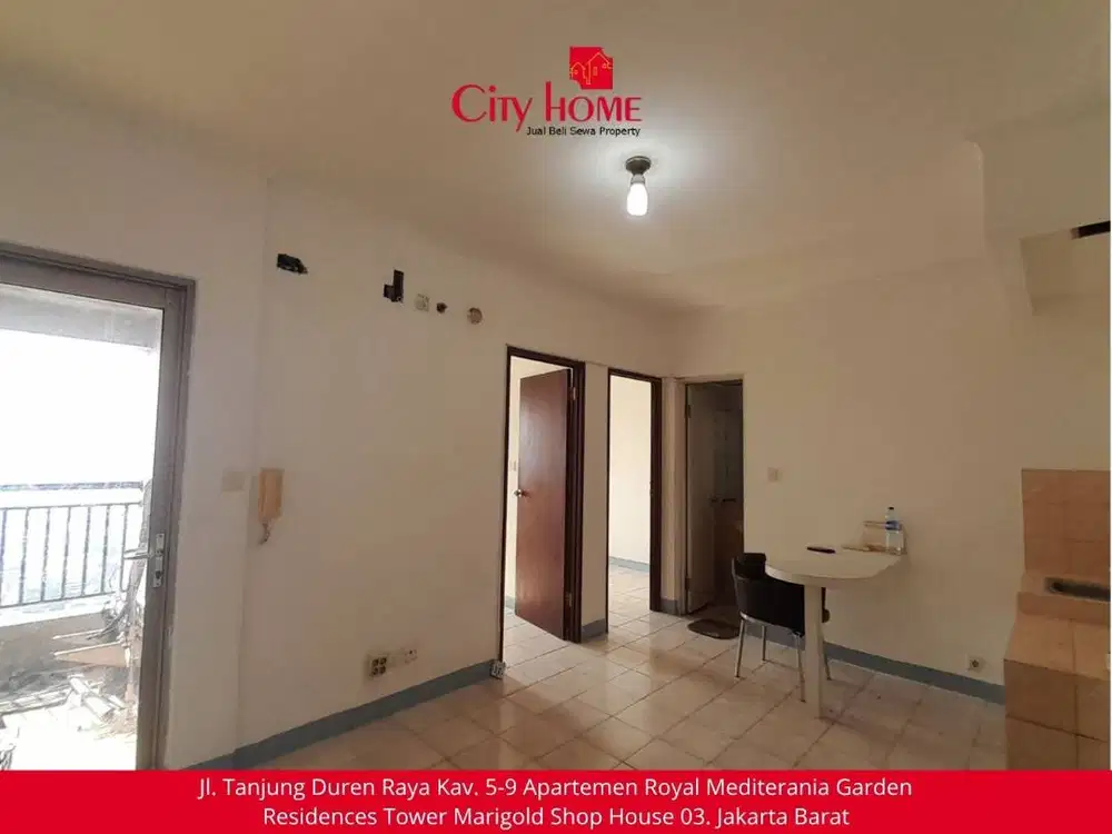 Dijual Apartemen Unfurnished di Mediterania Garden Residences 1