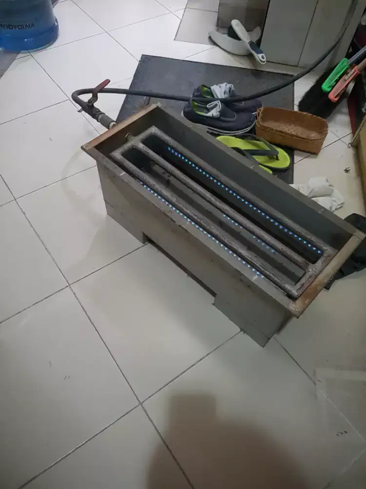 Panggangan otak2 , nasi bakar dan sate