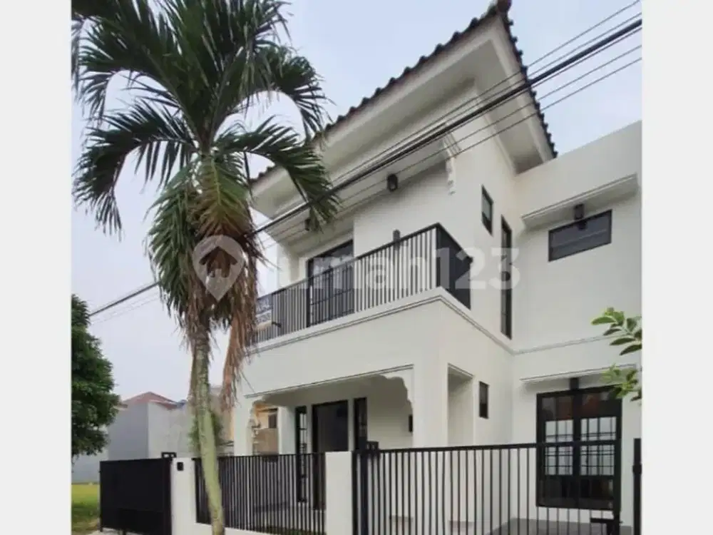 Rumah Asri Ada Taman di Anggrek Loka BSD, Tangerang Selatan