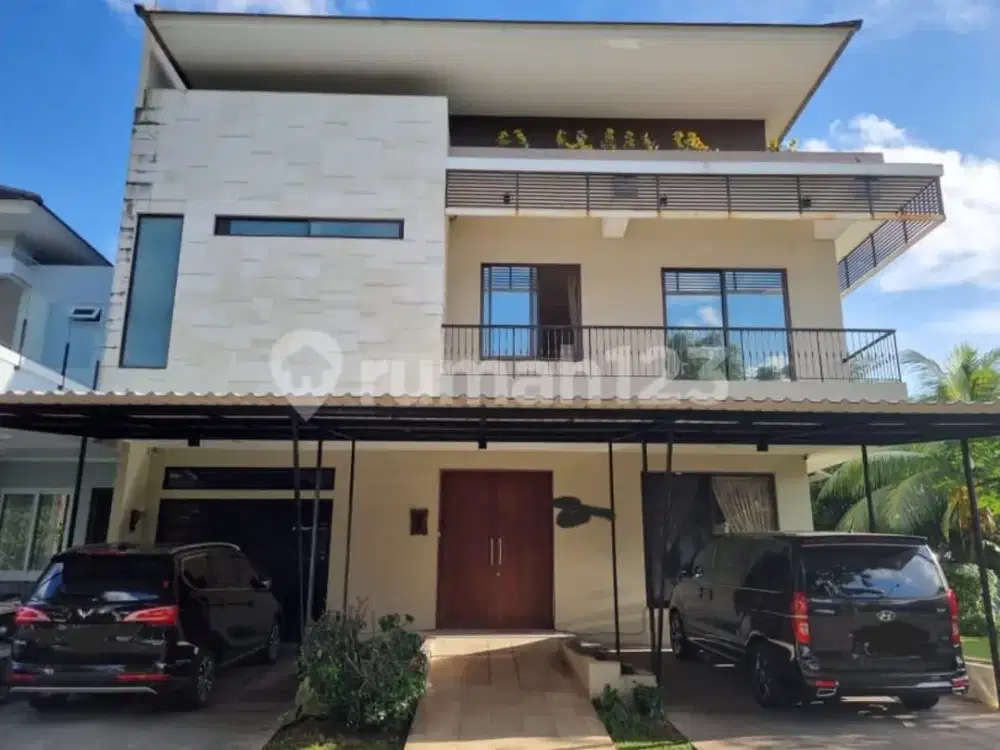 Rumah 3 Lantai Hook Cluster Aurora - Renata Alam Sutera, Tangerang Selatan