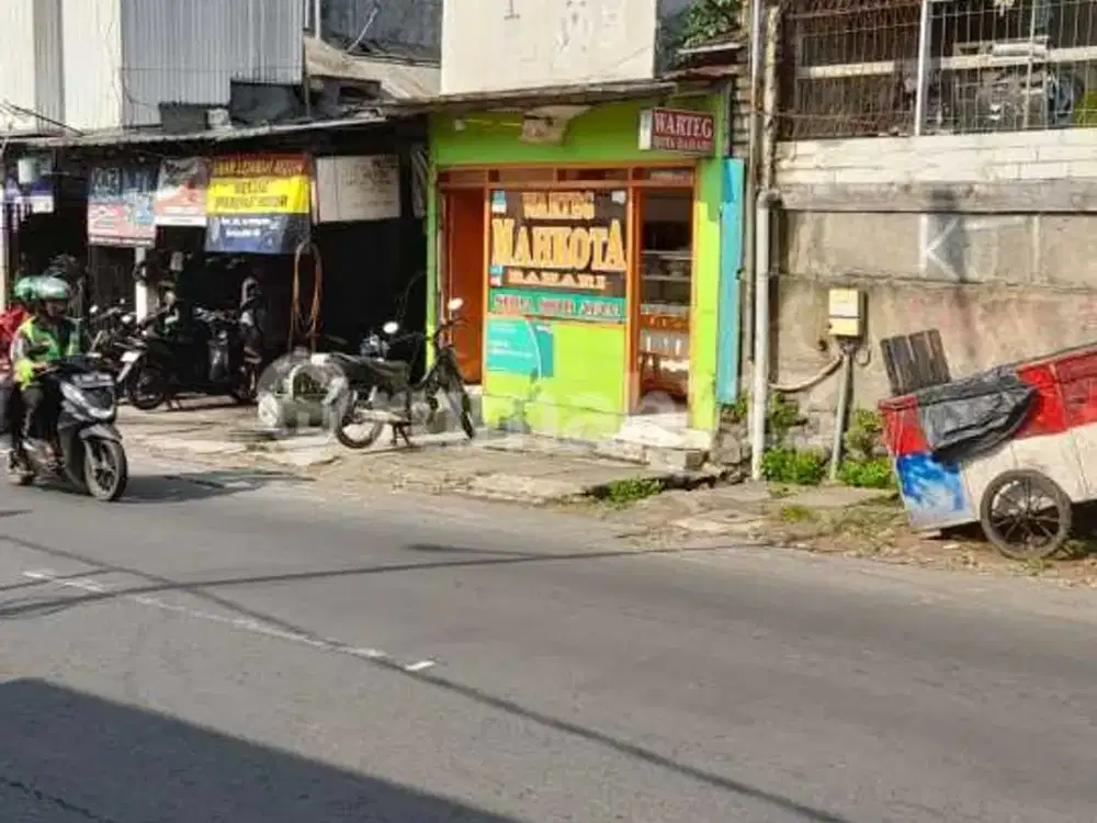 Dijual Cepat Ruko 1 Lantai Ex Warteg Hadap Timur SHM di Depok Jl. Raya Tole Iskandar