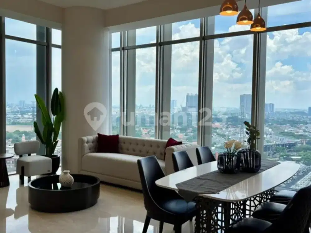 Disewa Apartemen Saumata Tipe Loft, Private Lift di Alam Sutera, Tangerang Selatan