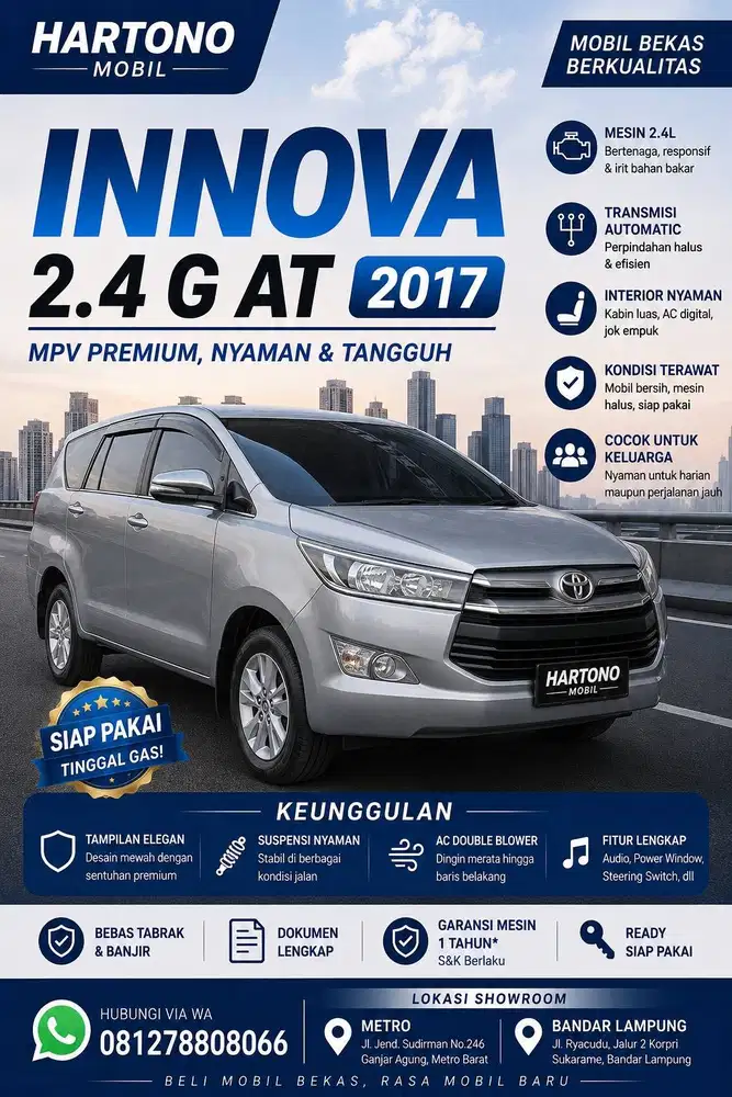 INNOVA REBORN 2.4 G AT 2017