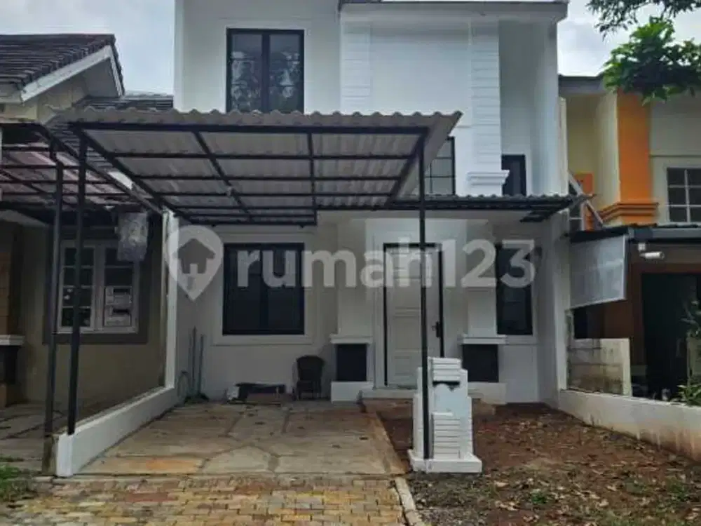 Dijual Rumah Siap Huni 2 Lantai di Delatinos Cluster Santiago BSD City