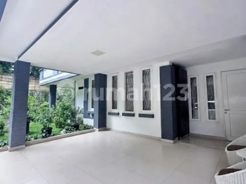 Rumah Full Furnished, 2 Lantai di Hoek Cluster Nusaloka Bsd City