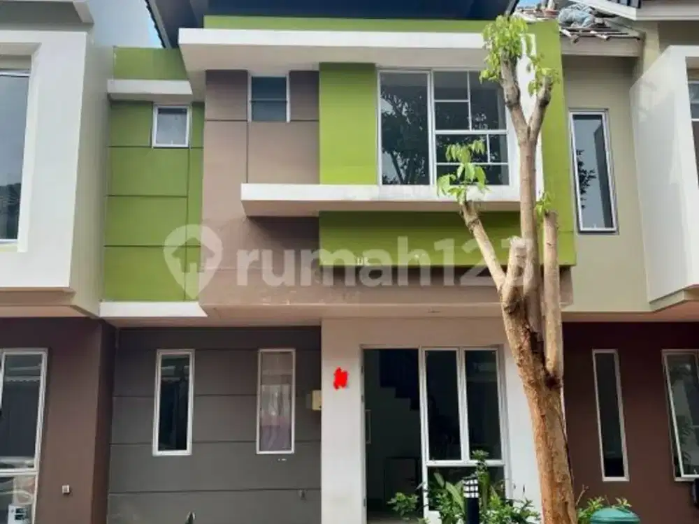 Disewakan Rumah Cluster Malibu Village (Hadap Selatan) Gading Serpong