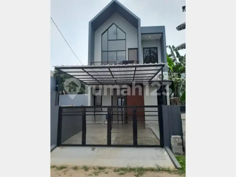 Rumah Brand New Scandinavian House di Griya Loka, BSD City Tangerang Selatan
