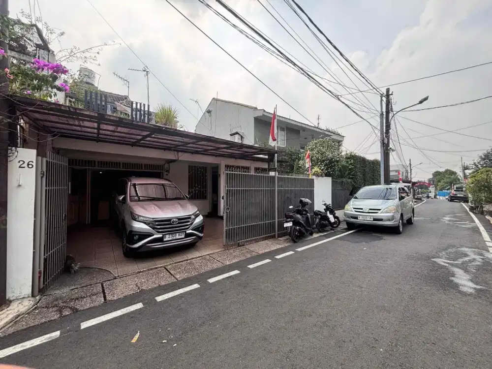 rumah siap huni di cipinang jaya akses 2 mobil