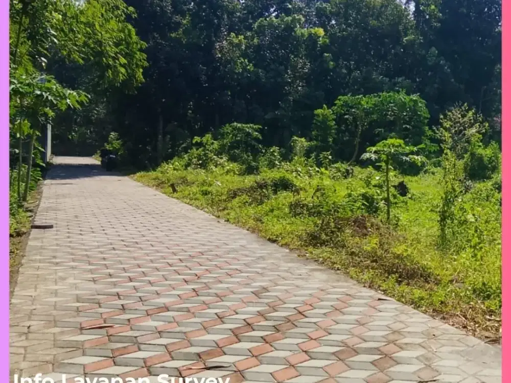Tanah Jogja 4 Menit Kampus UII Kaliurang SHM Pekarangan