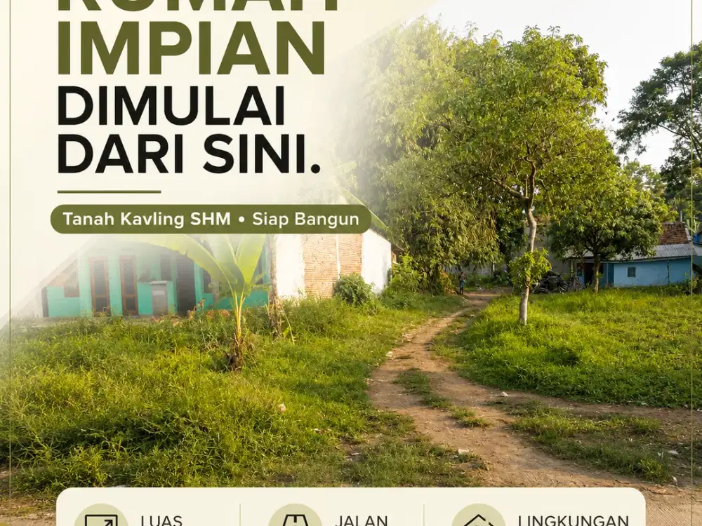TANAH KAVLING CIPARAY | TANAM MIMPIMU HARI INI