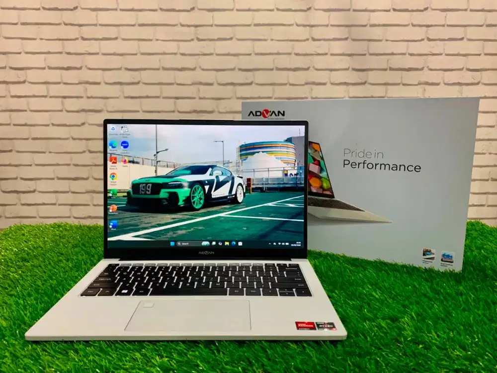 LAPTOP MULUS FULLSET ADVAN WORKPLUS