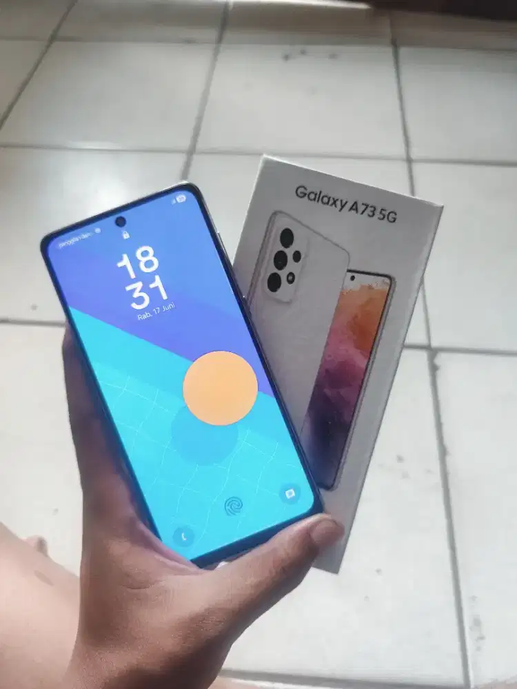 SAMSUNG A73 5G  8/256 FULLSET.