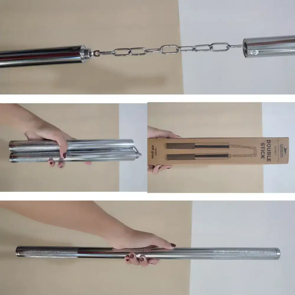 Nunchaku Double Stick Besi