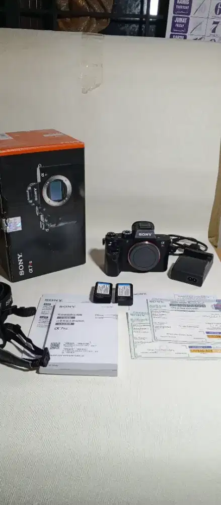 Camera Sony A7rii mirrorless