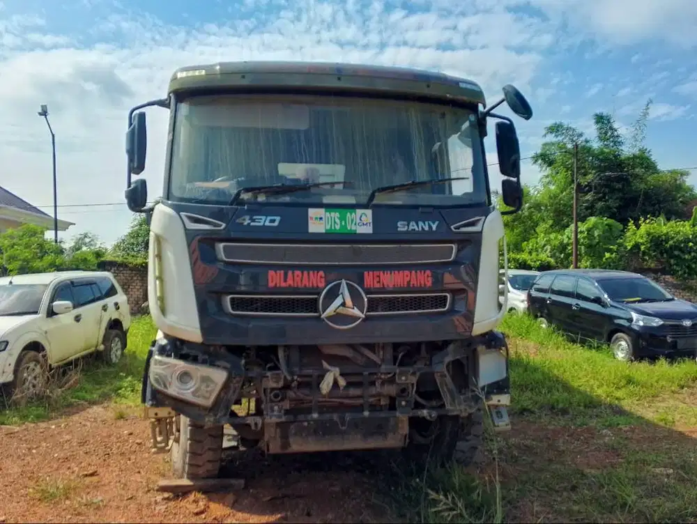 JUAL 5 UNIT SANY DUMP TRUCK SYZ331 TAHUN 2023 - KONDISI AS IS