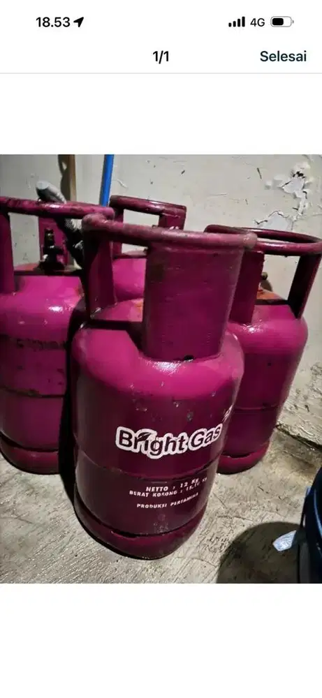 Dijual tabung bright gas