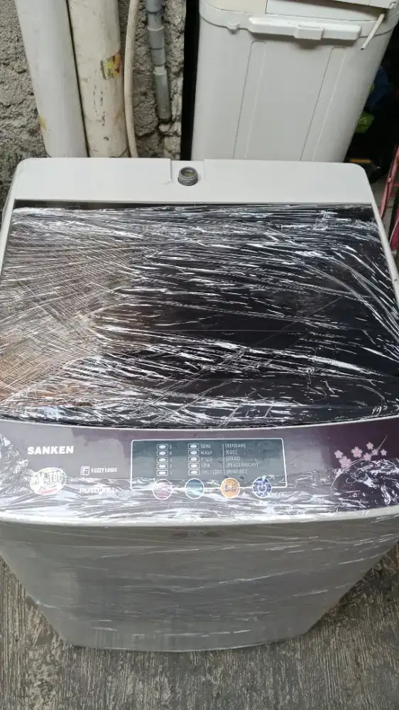 Mesin cuci 1 tabung otomatis sanken