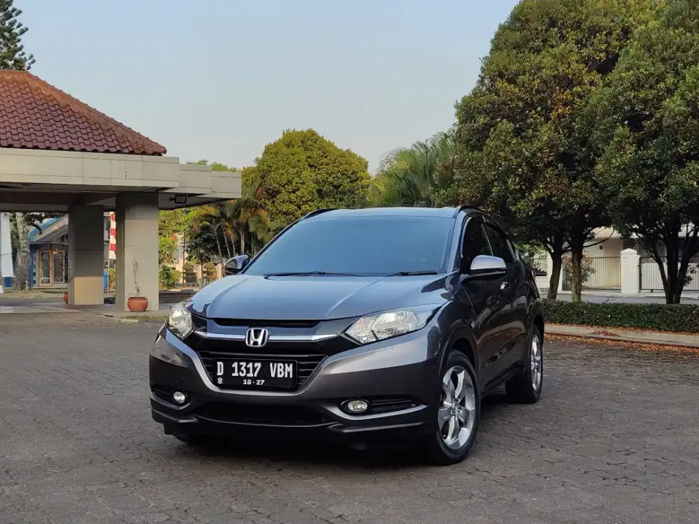 Hrv E Cvt 2017 Matic Abu Record Honda Terawat Km Low