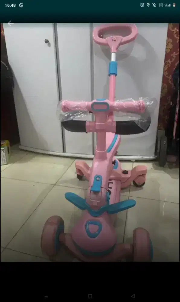 Iora skuter baby pink