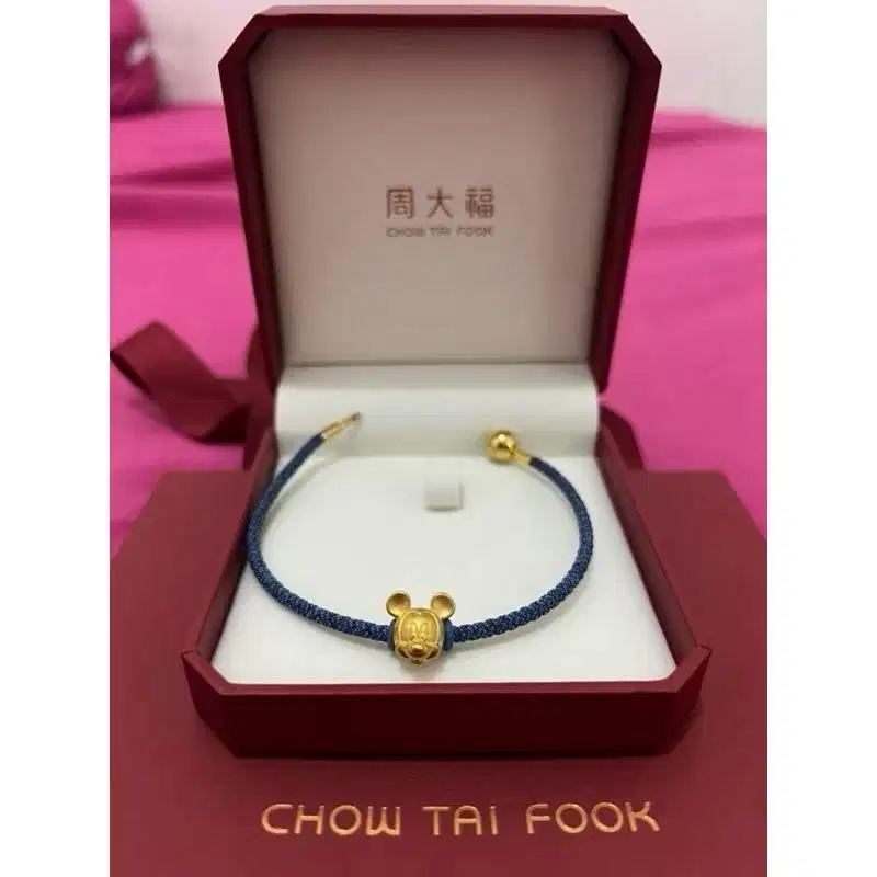 Chow Tai Fook Micky 24K murah preloved
