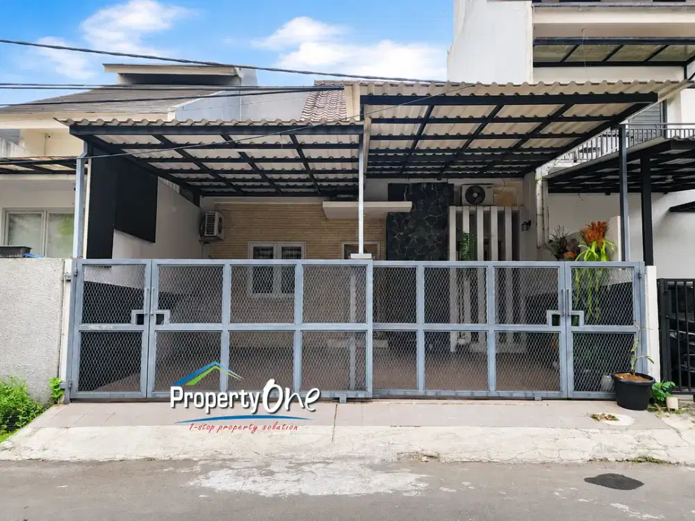 Jual Rumah Full Renovasi 2 Lantai Siap Huni di Kencana Loka BSD, Jalan Utama Row Lebar, Dekat Pasar Modern BSD, Tol BSD, AEON Mall & KRL Rawa Buntu