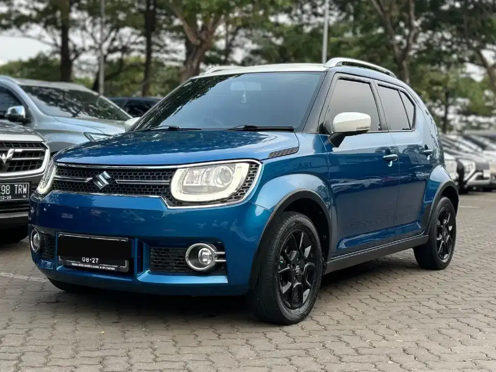 LOW KM SIAP PAKAI!! SUZUKI IGNIS 1.2 GX MT MANUAL 2018 BIRU, KM 63RB