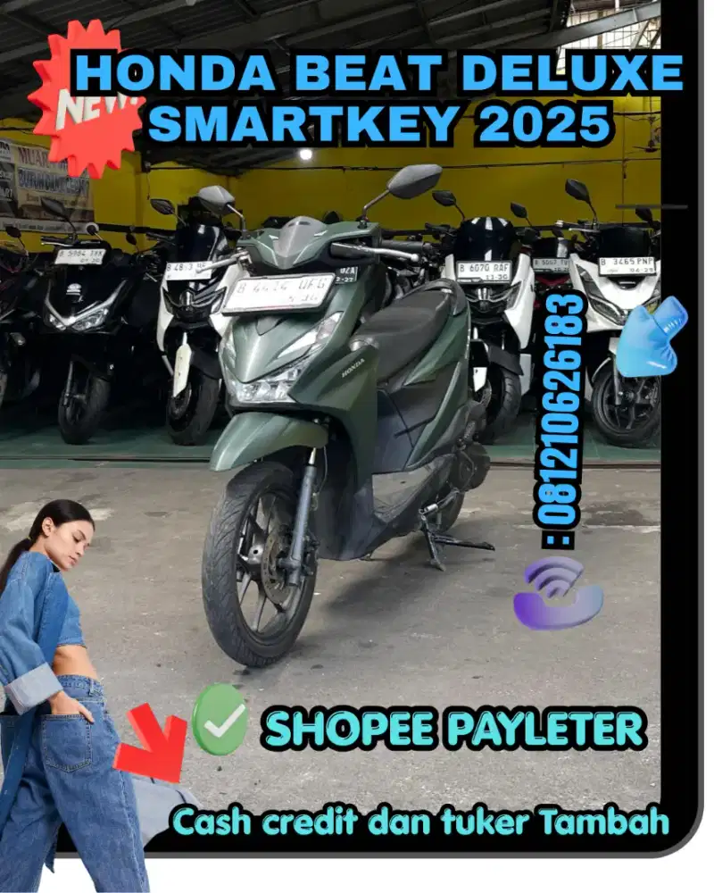 HONDA BEAT DELUXE SMARTKEY 2025 TERAWAT