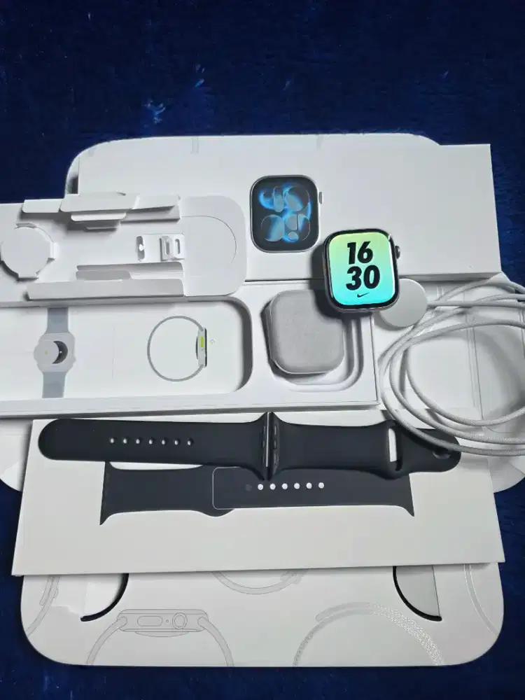 Apple Watch iWatch Series 11 46mm Space Gray BH 100% Fullset Ori