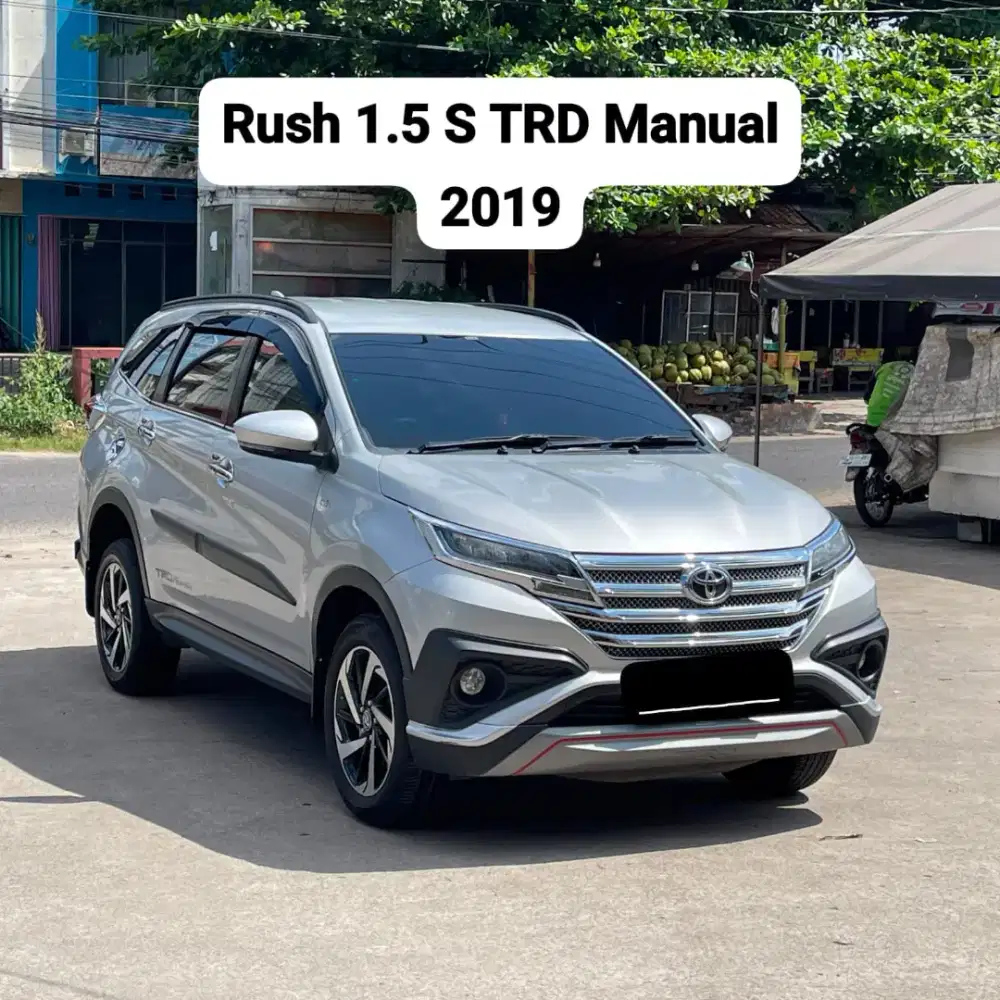 Rush 1.5 TRD Sportivo MT 2019 ( pemakaian 2020 ) , Km 36 ribuan