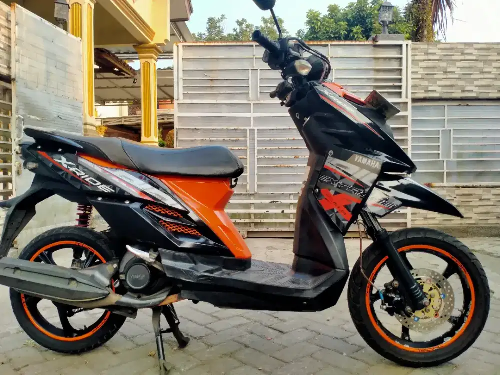 Yamaha X-Ride lengkap motor sehat walafiat keterangan detail dibawah