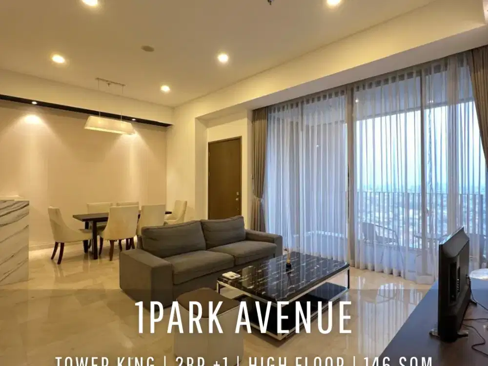 For Sell! An Exclusive Unit at 1Park Avenue King Tower 2BR+1 High Floor Move-in Ready