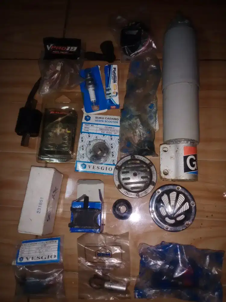 Aksesories vespa px dan Excel