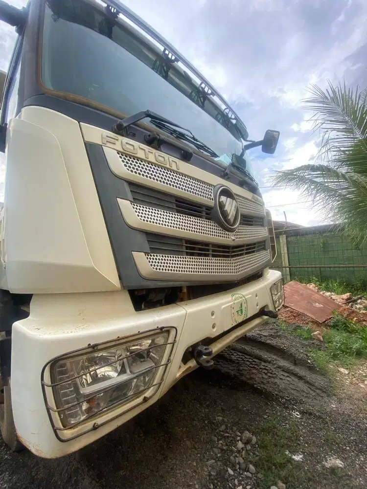 JUAL 3 UNIT FOTON DUMP TRUCK 6X4 380 HP TAHUN 2024 - KONDISI AS IS