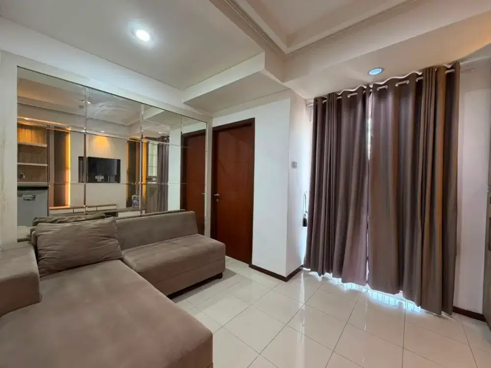 1bed furnish view CP SIAP HUNI Apt.Royal Mediterania Garden Tj Duren