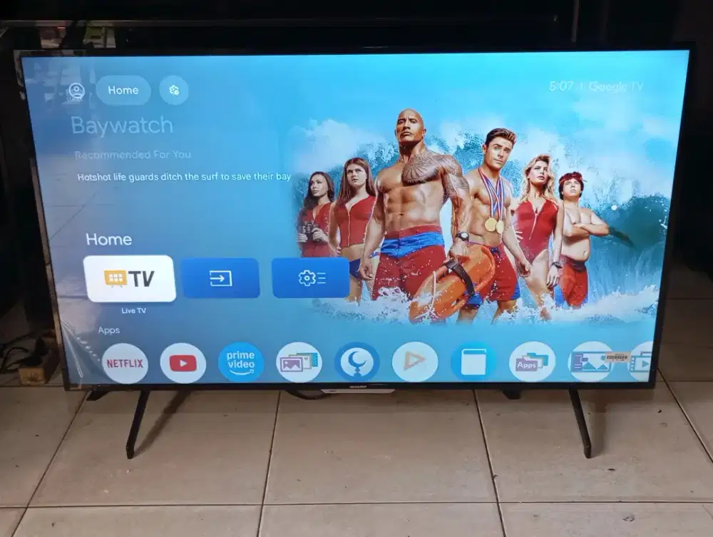 TV LED SHARP 50 INC UHD 4K GOOGLE TV