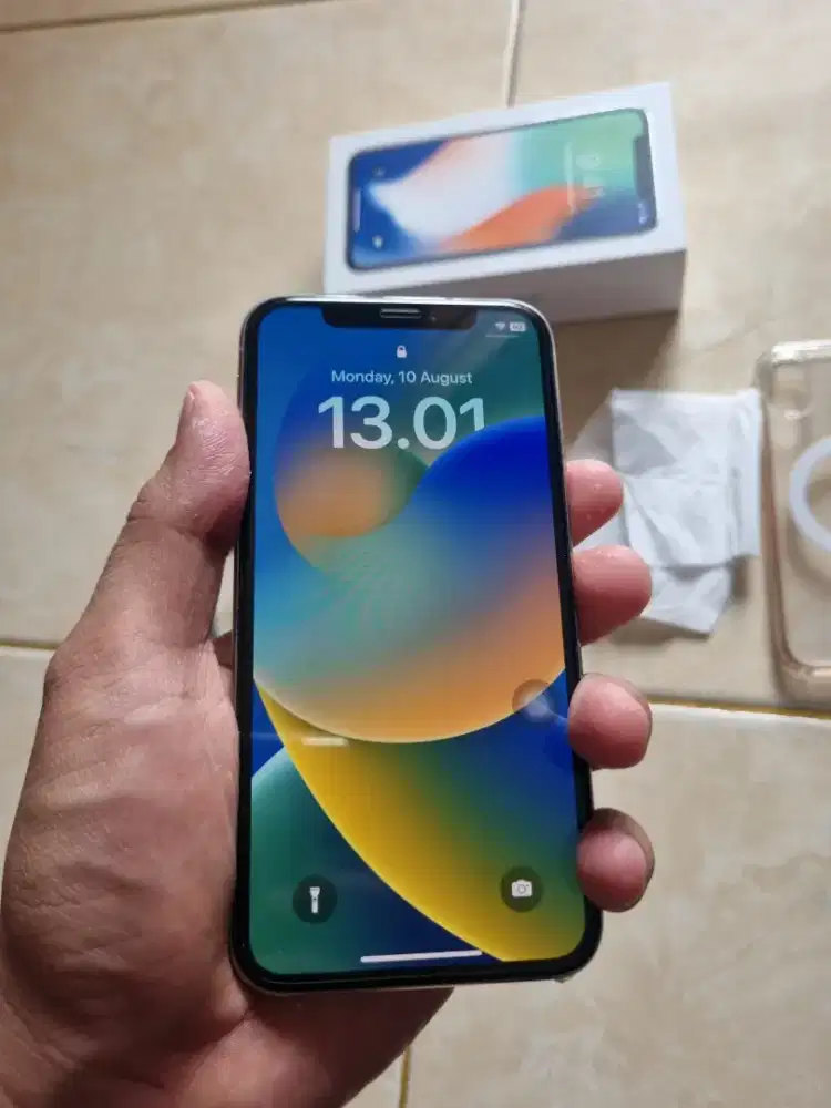 Iphone X eks resmi Ibox 256gb mulus terawat