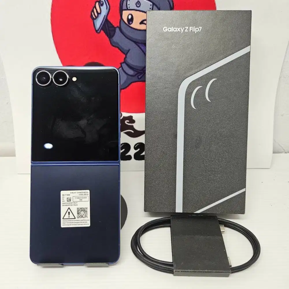 Samsung Galaxy Z Flip 7 12/256 Blue Fullset Minus DOT