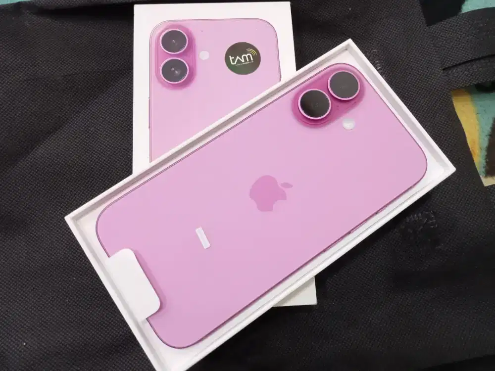 iPhone 16 pink 128gb resmi ibox masih segel