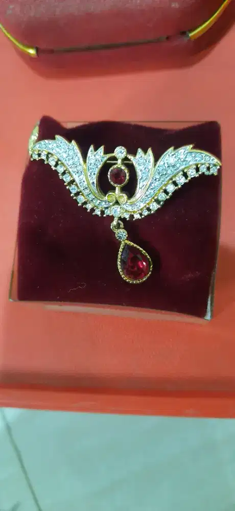 2 Bros premium warna merah delima