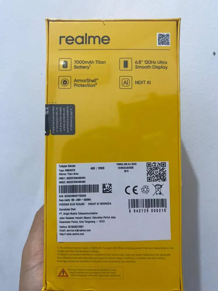HP Realme   Baru